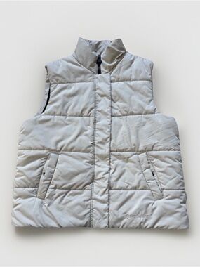 Free Country FreeCycle Puffer Vest Women Birch White (Ivory) Eco Quilted Hiking
